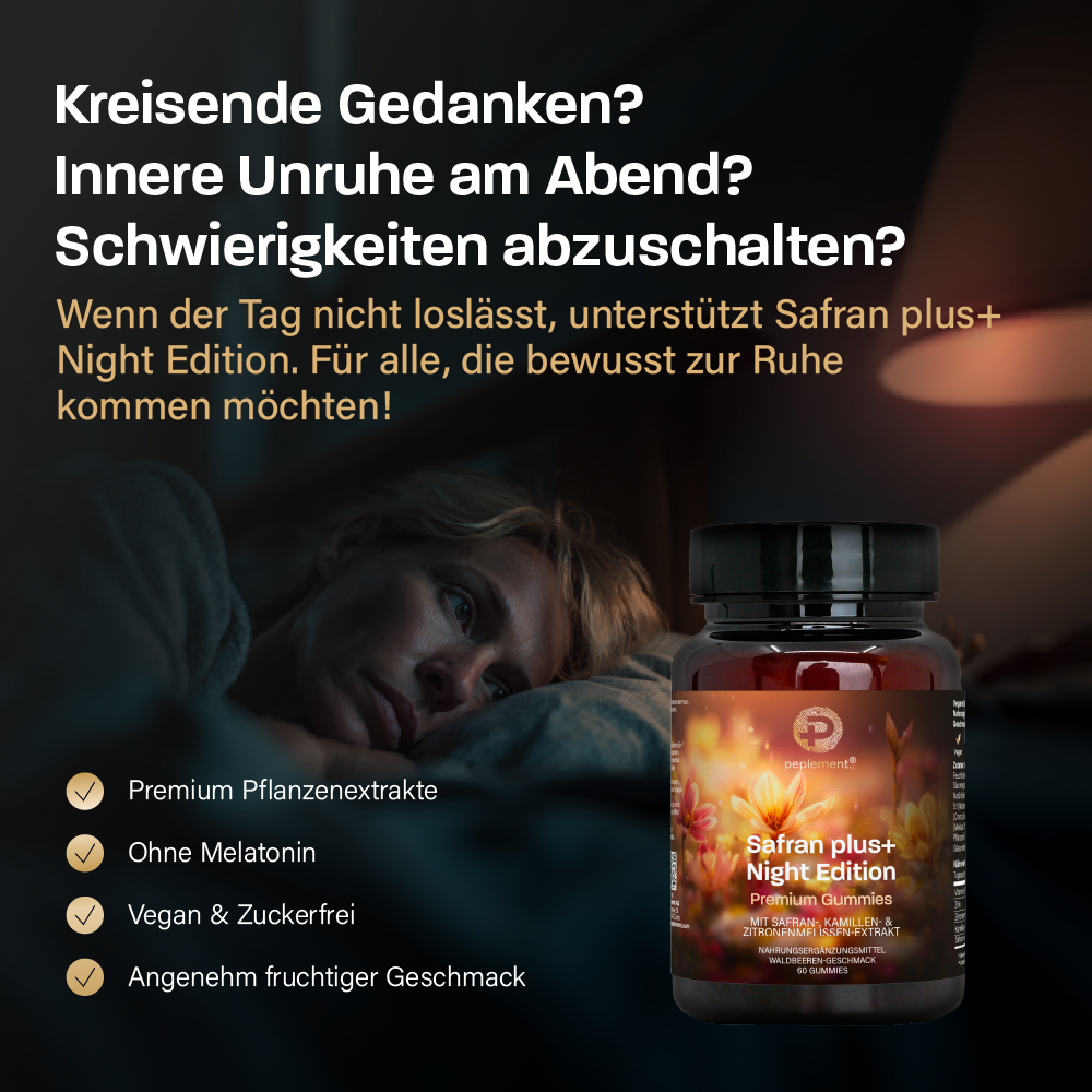 Safran plus+ Night Edition Gummies