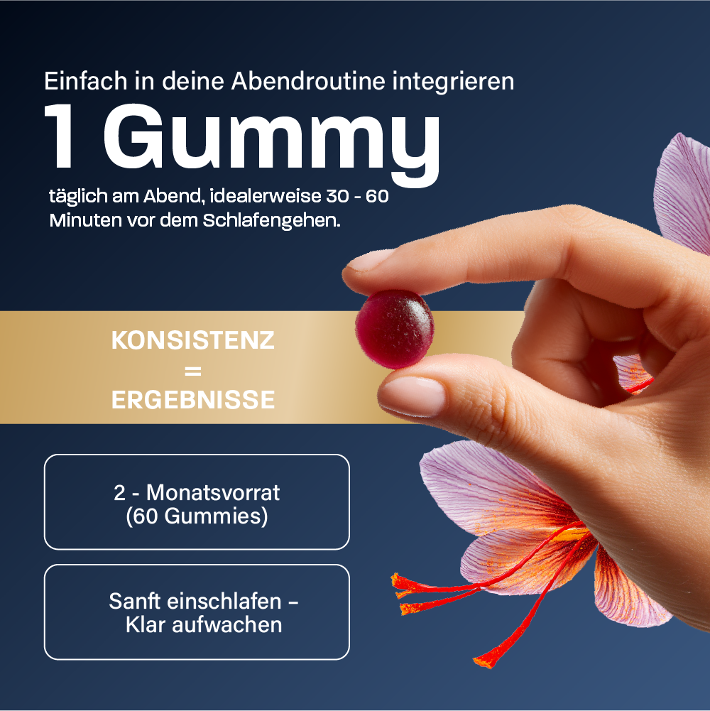 Safran plus+ Night Edition Gummies