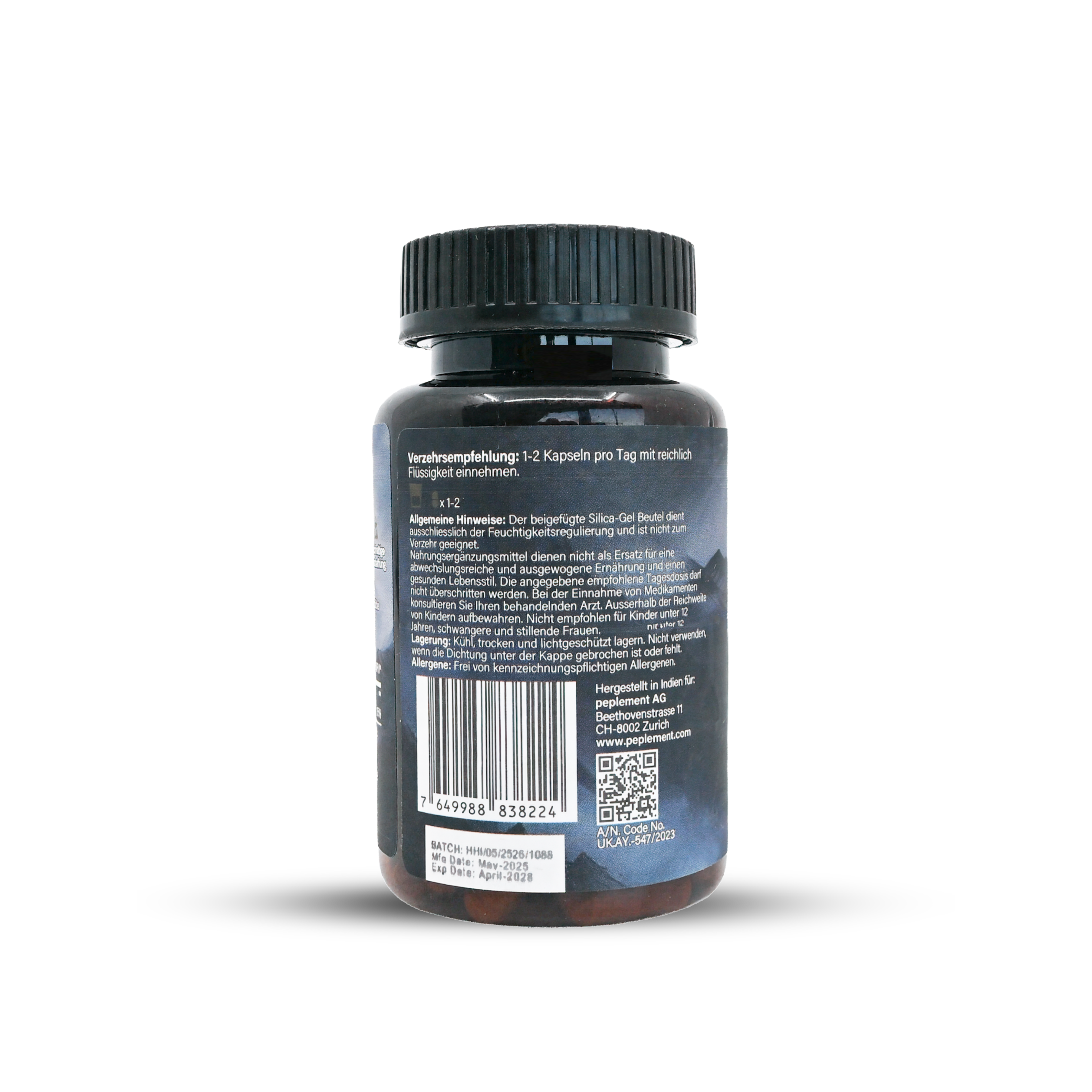100 % reine Shilajit Kapseln aus dem Himalaya, ohne Füllstoffe. Mit 80 % Fulvinsäure und Zinkpicolinat.
